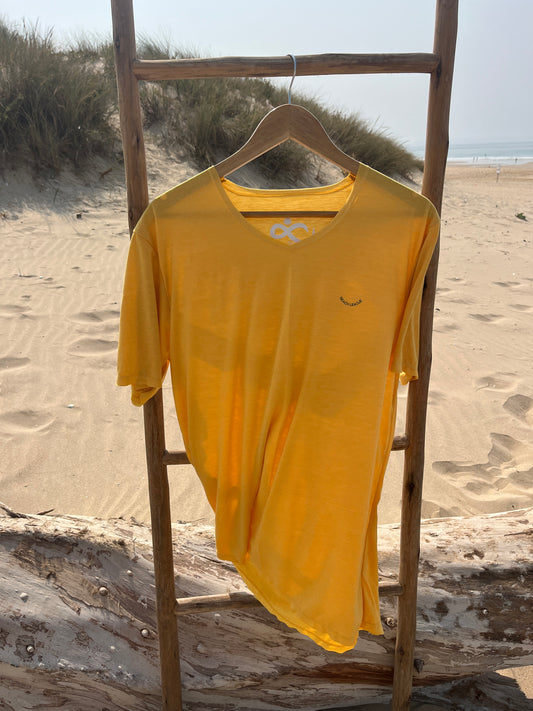 Short sleeve T-shirt Yellow
